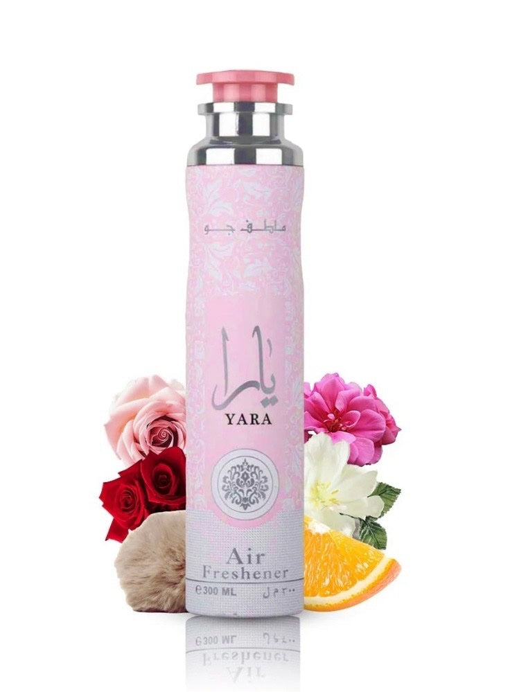 Ambientador árabe Yara Rosa 300ml